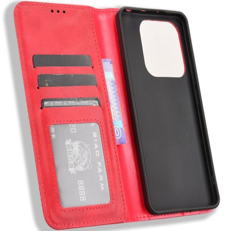 Чехол Deexe Retro Style для Xiaomi Redmi Note 14 5G - Red: фото 6 из 7