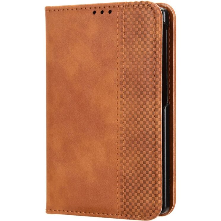 Чехол Deexe Retro Style (FF) для Samsung Galaxy Fold 8 - Brown: фото 4 из 5