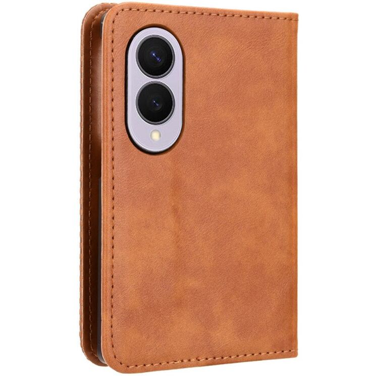 Чехол Deexe Retro Style (FF) для Samsung Galaxy Fold 8 - Brown: фото 5 из 5