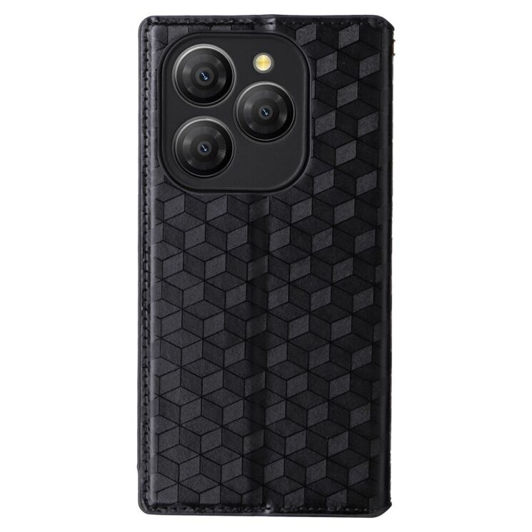 Чехол Deexe Rhombus Book для Blackview Shark 9 - Black: фото 8 из 10