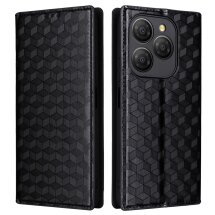 Чехол Deexe Rhombus Book для Blackview Shark 9 - Black: фото 1 из 10
