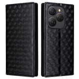 Чехол Deexe Rhombus Book для Blackview Shark 9 - Black: фото 1 из 10