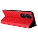 Чехол Deexe Rhombus Book для Honor X7b - Red (347216R). Фото 4 из 7