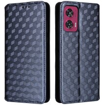 Чохол Deexe Rhombus Book для Motorola Edge 50 Fusion - Blue: фото 1 з 9