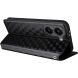 Чехол Deexe Rhombus Book для Xiaomi Poco X8 Pro - Black (409002B). Фото 5 из 9