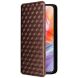 Чехол Deexe Rhombus Book для ZTE Nubia V70 Design - Brown (381900Z). Фото 6 из 10