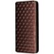 Чехол Deexe Rhombus Book для ZTE Nubia V70 Design - Brown (381900Z). Фото 7 из 10