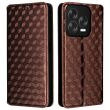 Чехол Deexe Rhombus Book для ZTE Nubia V70 Design - Brown (381900Z)