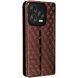Чехол Deexe Rhombus Book для ZTE Nubia V70 Design - Brown (381900Z). Фото 8 из 10