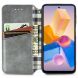 Чехол Deexe Rhombus Wallet для Infinix Hot 40i - Grey (345022H). Фото 2 из 6