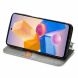 Чехол Deexe Rhombus Wallet для Infinix Hot 40i - Grey (345022H). Фото 3 из 6