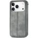 Чохол Deexe Rhombus Wallet для iPhone 18 Pro Max / 17 Pro Max - Grey (423828H). Фото 5 з 6
