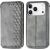 Чохол Deexe Rhombus Wallet для iPhone 18 Pro Max / 17 Pro Max - Grey: фото 1 з 6