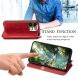 Чехол Deexe Rhombus Wallet для Realme 16 Pro Plus - Grey (428528H). Фото 8 из 9