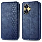Чохол Deexe Rhombus Wallet для Realme C55 - Blue (324742L)