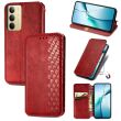 Чехол Deexe Rhombus Wallet для Realme C75 - Red (374332R)