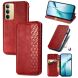 Чехол Deexe Rhombus Wallet для Realme C75 - Red (374332R). Фото 1 из 9
