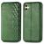 Чехол Deexe Rhombus Wallet для Samsung Galaxy A06 (A065) - Green: фото 1 из 6
