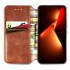Чехол Deexe Rhombus Wallet для TECNO Pova 5 - Brown (333621Z). Фото 2 из 6