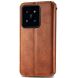 Чехол Deexe Rhombus Wallet для Xiaomi 14T Pro - Brown (365602Z). Фото 4 из 9