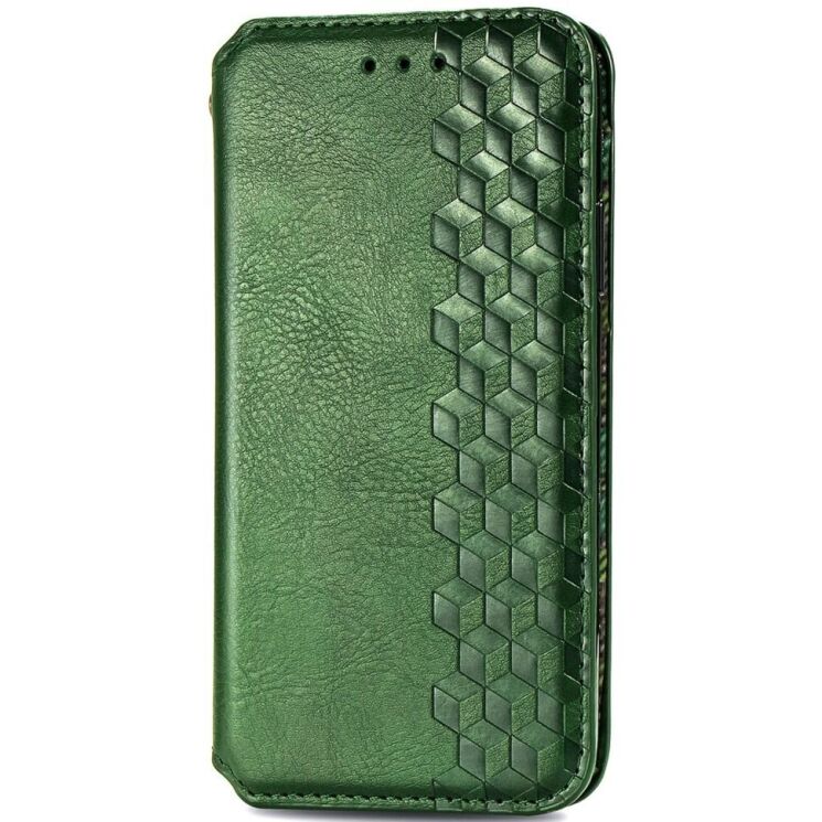 Чехол Deexe Rhombus Wallet для Xiaomi Poco F5 / Redmi Note 12 Turbo - Green: фото 4 из 6