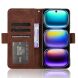 Чехол Deexe Wallet Stand для Infinix Smart 9 (X6532) / Hot 50i (X6531) - Brown (366502Z). Фото 3 из 7