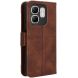 Чехол Deexe Wallet Stand для Infinix Smart 9 (X6532) / Hot 50i (X6531) - Brown (366502Z). Фото 7 из 7