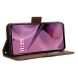 Чехол Deexe Wallet Stand для Motorola Moto G55 - Brown (366107Z). Фото 4 из 7