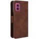 Чехол Deexe Wallet Stand для Motorola Moto G55 - Brown (366107Z). Фото 6 из 7