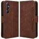Чехол Deexe Wallet Stand для Realme C65 - Brown (353901Z). Фото 1 из 8