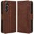 Чехол Deexe Wallet Stand для Realme C65 - Brown: фото 1 из 8