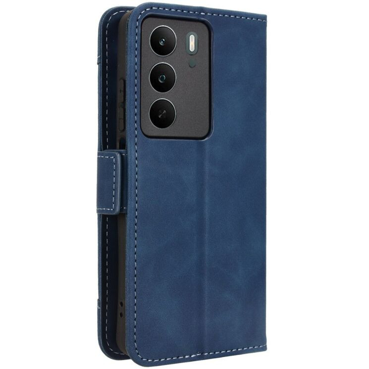 Чохол Deexe Wallet Stand для Realme C71 - Blue: фото 7 з 14