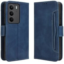 Чохол Deexe Wallet Stand для Realme C71 - Blue: фото 1 з 14