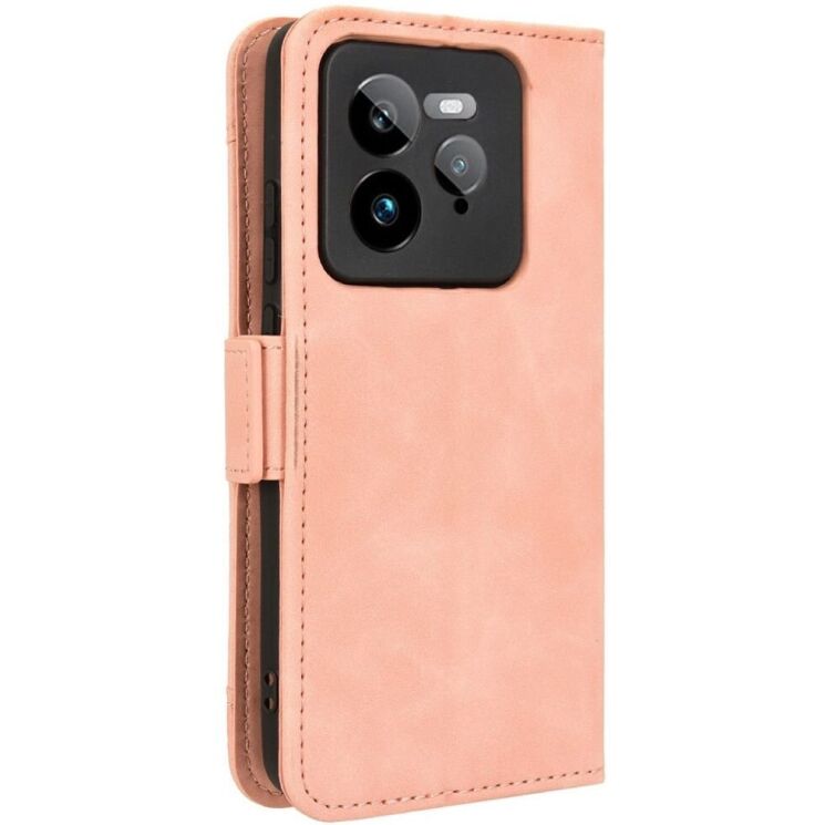 Чехол Deexe Wallet Stand для Realme GT 7 Pro - Pink: фото 7 из 7