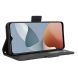 Чехол Deexe Wallet Stand для ZTE Blade A34 - Black (366141B). Фото 4 из 7