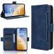 Чехол-книжка с кармашками Deexe Wallet Stand для ZTE Blade A56 - Blue (391102L). Фото 8 из 15
