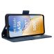 Чехол-книжка с кармашками Deexe Wallet Stand для ZTE Blade A56 - Blue (391102L). Фото 6 из 15