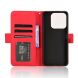 Чохол Deexe Wallet Stand для ZTE Blade A75 - Red (361501R). Фото 5 з 7