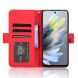 Чохол Deexe Wallet Stand для ZTE Blade A75 - Red (361501R). Фото 3 з 7