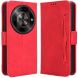Чехол Deexe Wallet Stand для ZTE Nubia Focus - Red (361517R). Фото 1 из 7