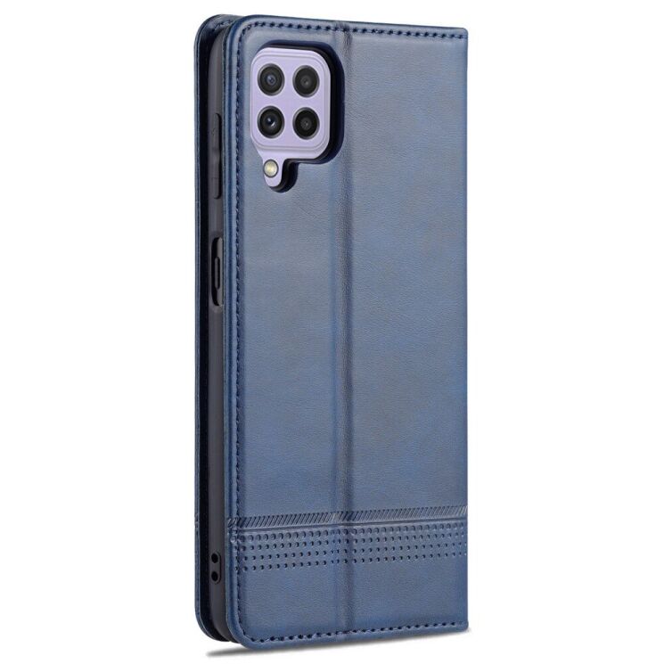 Чехол-книжка AZNS Classic Series для Samsung Galaxy A22 (A225) / M22 (M225) - Blue: фото 3 из 8