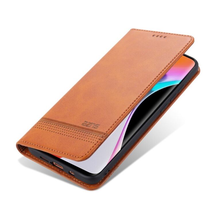 Чехол-книжка AZNS Classic Series для Xiaomi Mi Note 10 Lite - Brown: фото 4 из 13
