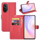 Класичний чохол-книжка Deexe Book Type для Huawei Nova 9 SE - Red: фото 1 з 7