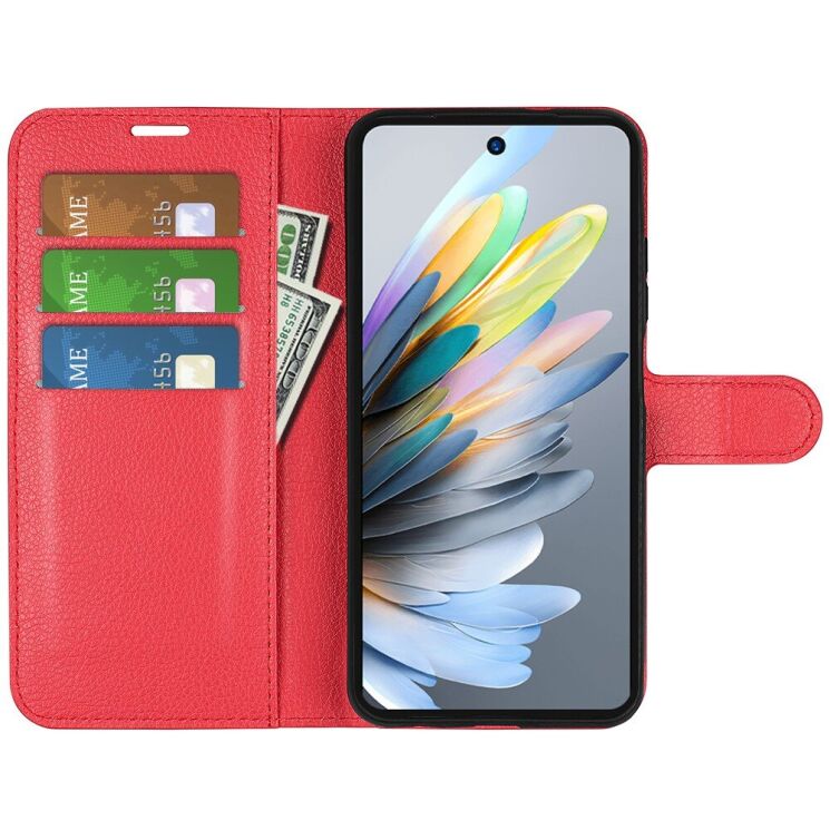 Чохол-книжка Deexe Book Type для ZTE Blade A75 - Red: фото 2 з 9