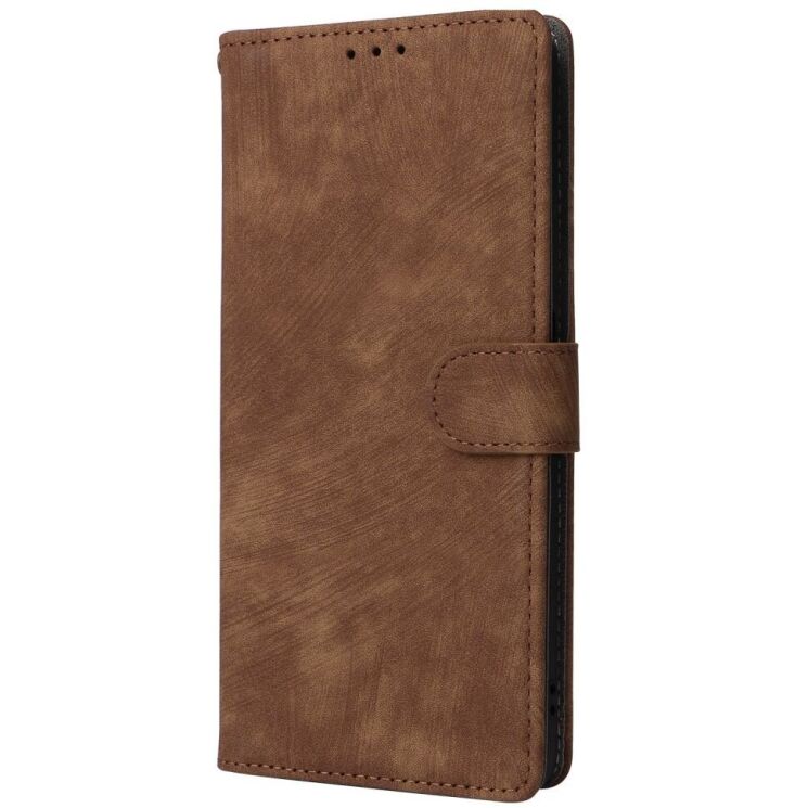 Чехол-книжка Deexe Delta Book для Realme C53 / C51 / Note 50 - Brown: фото 5 из 7