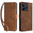 Чехол-книжка Deexe Delta Book для Realme C53 / C51 / Note 50 - Brown (338643Z)