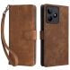 Чехол-книжка Deexe Delta Book для Realme C53 / C51 / Note 50 - Brown (338643Z). Фото 1 из 7