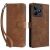 Чохол-книжка Deexe Delta Book для Realme C53 / C51 / Note 50 - Brown: фото 1 з 7