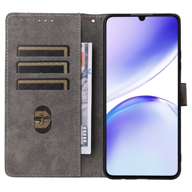 Чехол-книжка Deexe Delta Book для Realme C53 / C51 / Note 50 - Brown: фото 2 из 7