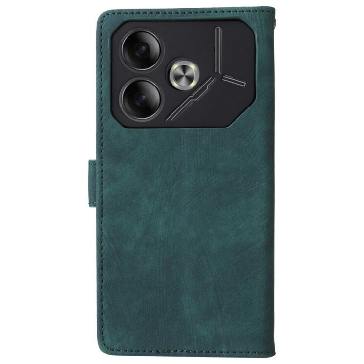 Чехол-книжка Deexe Delta Book для TECNO Pova 6 - Green: фото 6 из 8